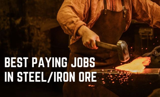 How Many Jobs Are Available In Steel/iron Ore?